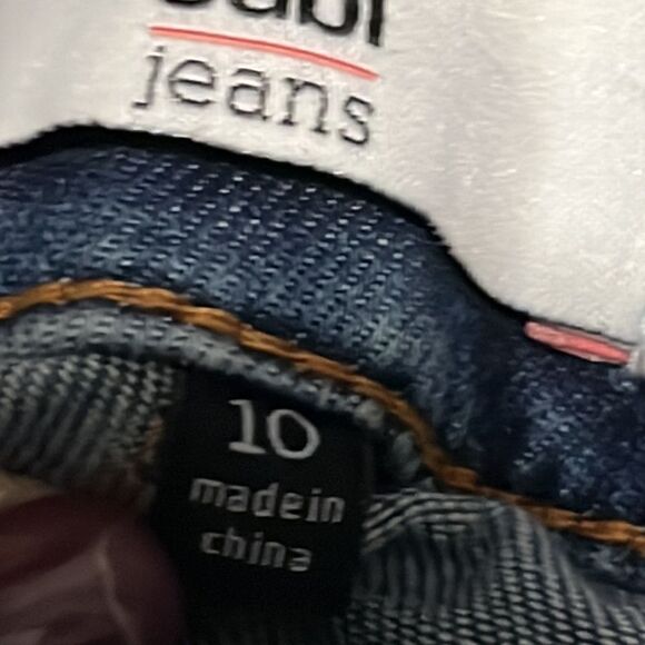 Cabi - Curvy Skinny Distressed Blue Jeans - 10 - Picture 5 of 5